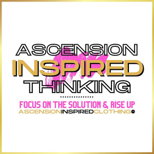 Ascension Inspired Thinking (Pink Text) Hoodie