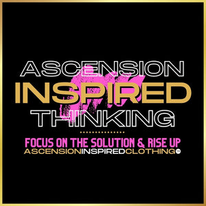 Ascension Inspired Thinking (Pink Text) Hoodie