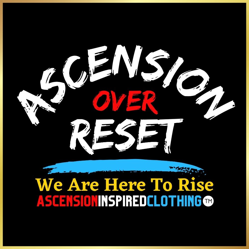 Ascension Over Reset Statement (Front & Back) Unisex T Shirt