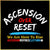 Ascension Over Reset Statement (Front & Back) Unisex T Shirt