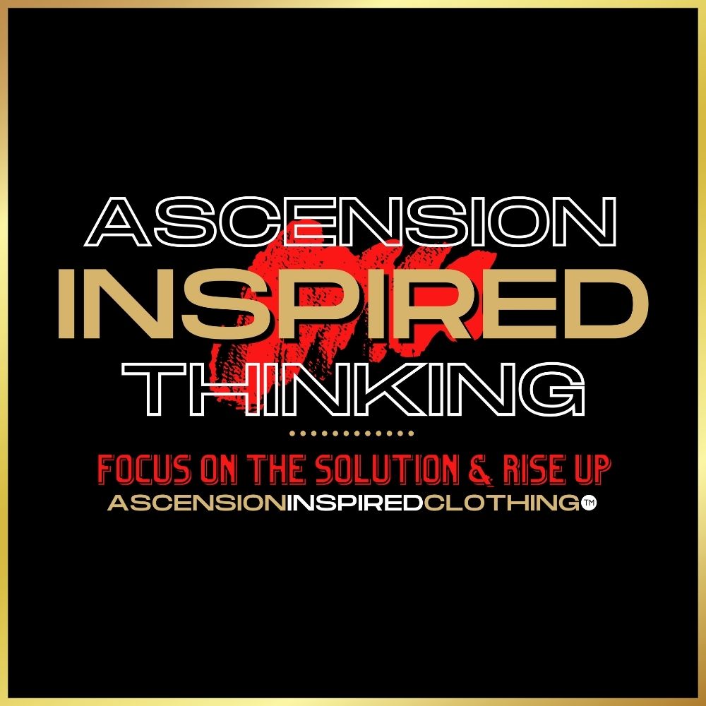 Ascension Inspired Thinking (Red Text) T Shirt