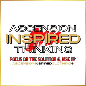 Ascension Inspired Thinking (Red Text) T Shirt