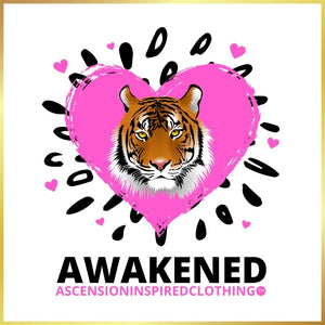 Awakened Pink Tigress T Shirt