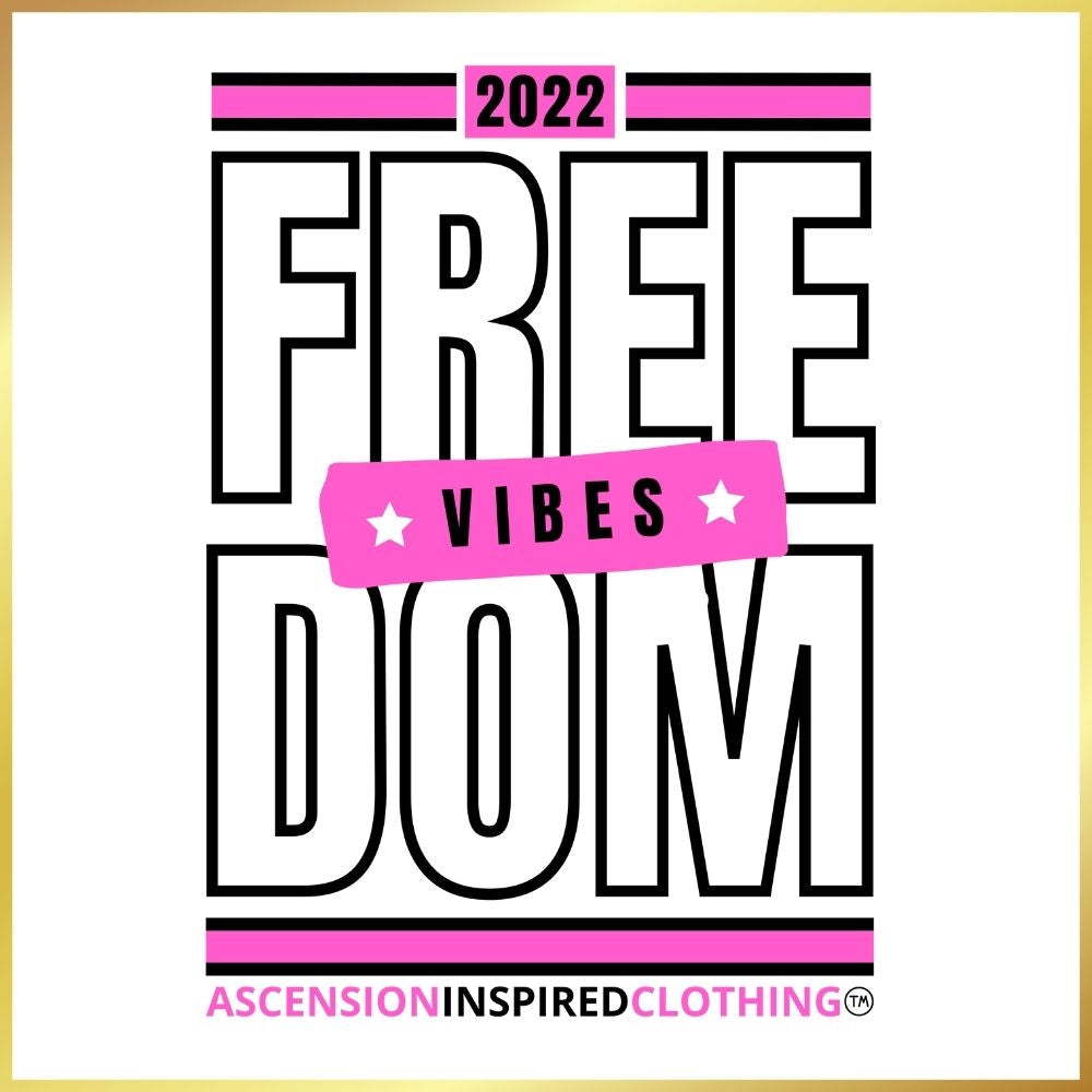 Freedom Vibes 2022 Organic Fashion Tote Bag