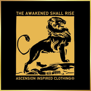 The Awakened Shall Rise Fitted Men's T-shirt