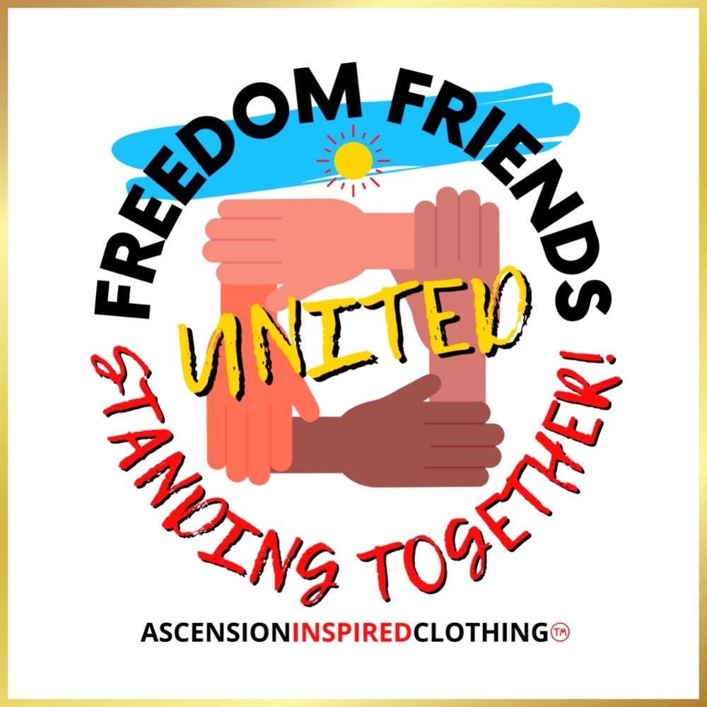 Freedom Friends United Organic Fashion Tote Bag
