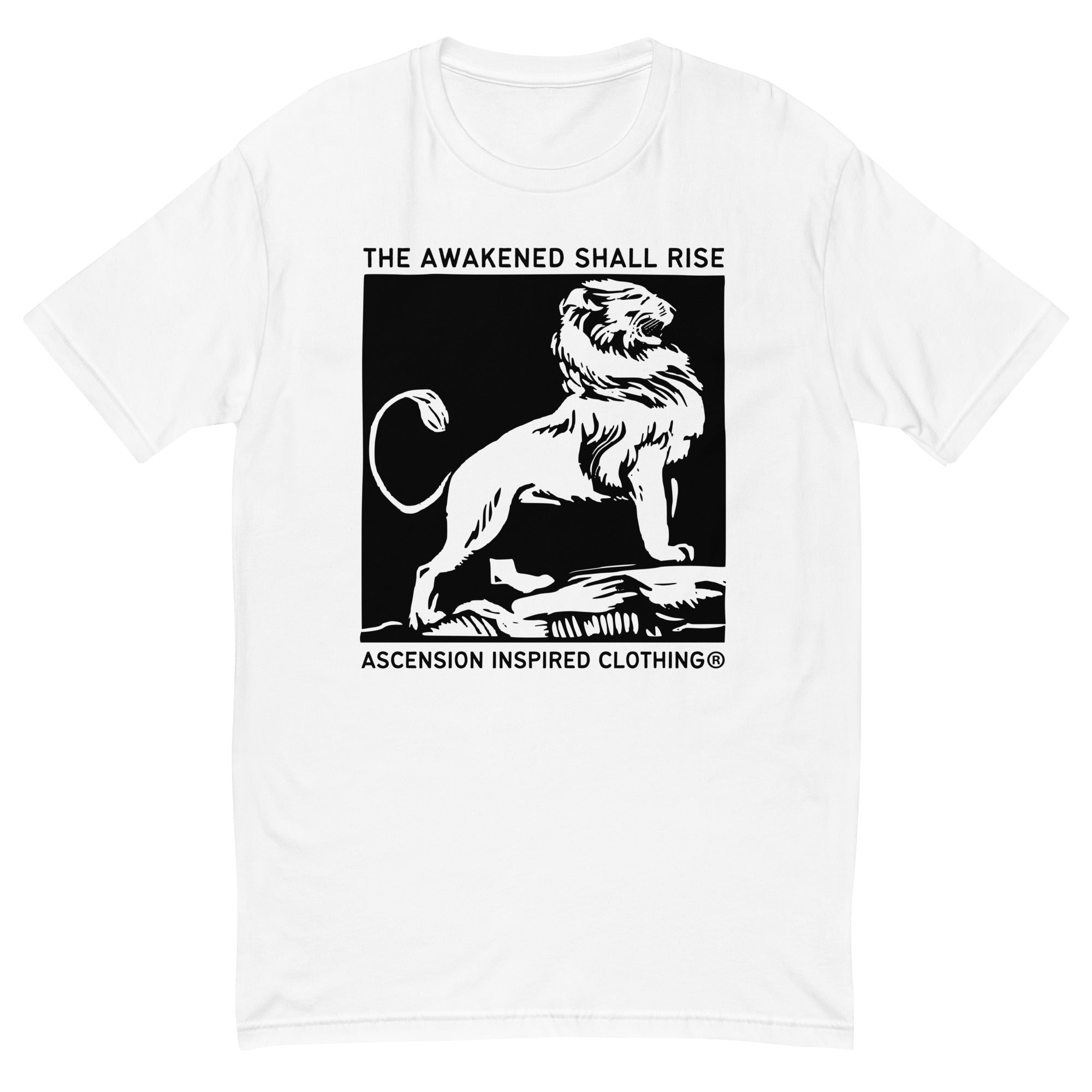 The Awakened Shall Rise Fitted Men's T-shirt