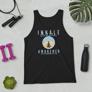 Inhale Exhale Unisex Tank Top