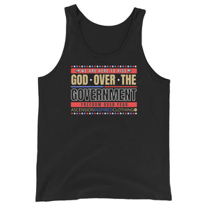 God Over The Government Unisex Tank Top