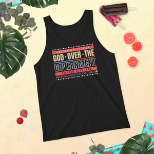 God Over The Government Unisex Tank Top