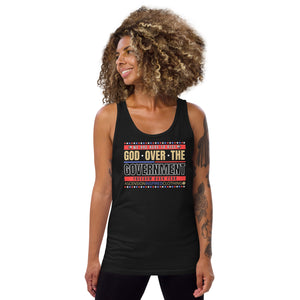 God Over The Government Unisex Tank Top