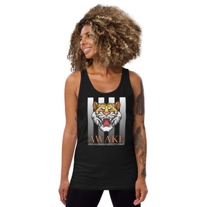 Awake Lion Unisex Tank Top