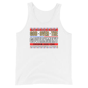 God Over The Government Unisex Tank Top