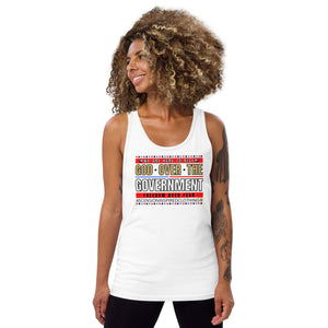 God Over The Government Unisex Tank Top