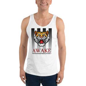 Awake Lion Unisex Tank Top