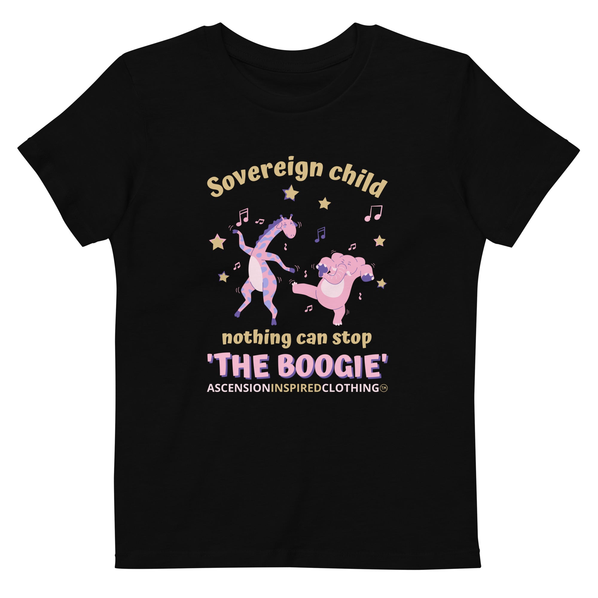 Nothing Can Stop The Boogie Organic Cotton kids T Shirt