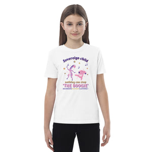 Nothing Can Stop The Boogie Organic Cotton kids T Shirt