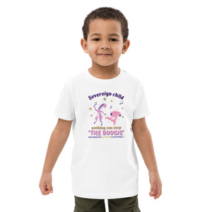 Nothing Can Stop The Boogie Organic Cotton kids T Shirt