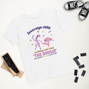 Nothing Can Stop The Boogie Organic Cotton kids T Shirt