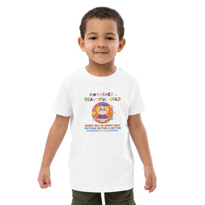 Awakened & Beautiful Child Organic Cotton Kids T Shirt