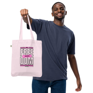 Freedom Vibes 2022 Organic Fashion Tote Bag