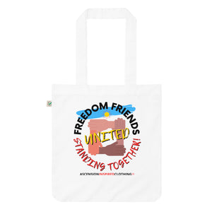 Freedom Friends United Organic Fashion Tote Bag