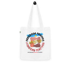 Freedom Friends United Organic Fashion Tote Bag