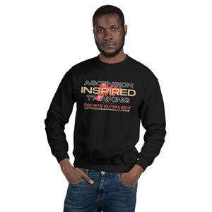 Ascension Inspired Thinking Unisex (Red Text) Sweatshirt