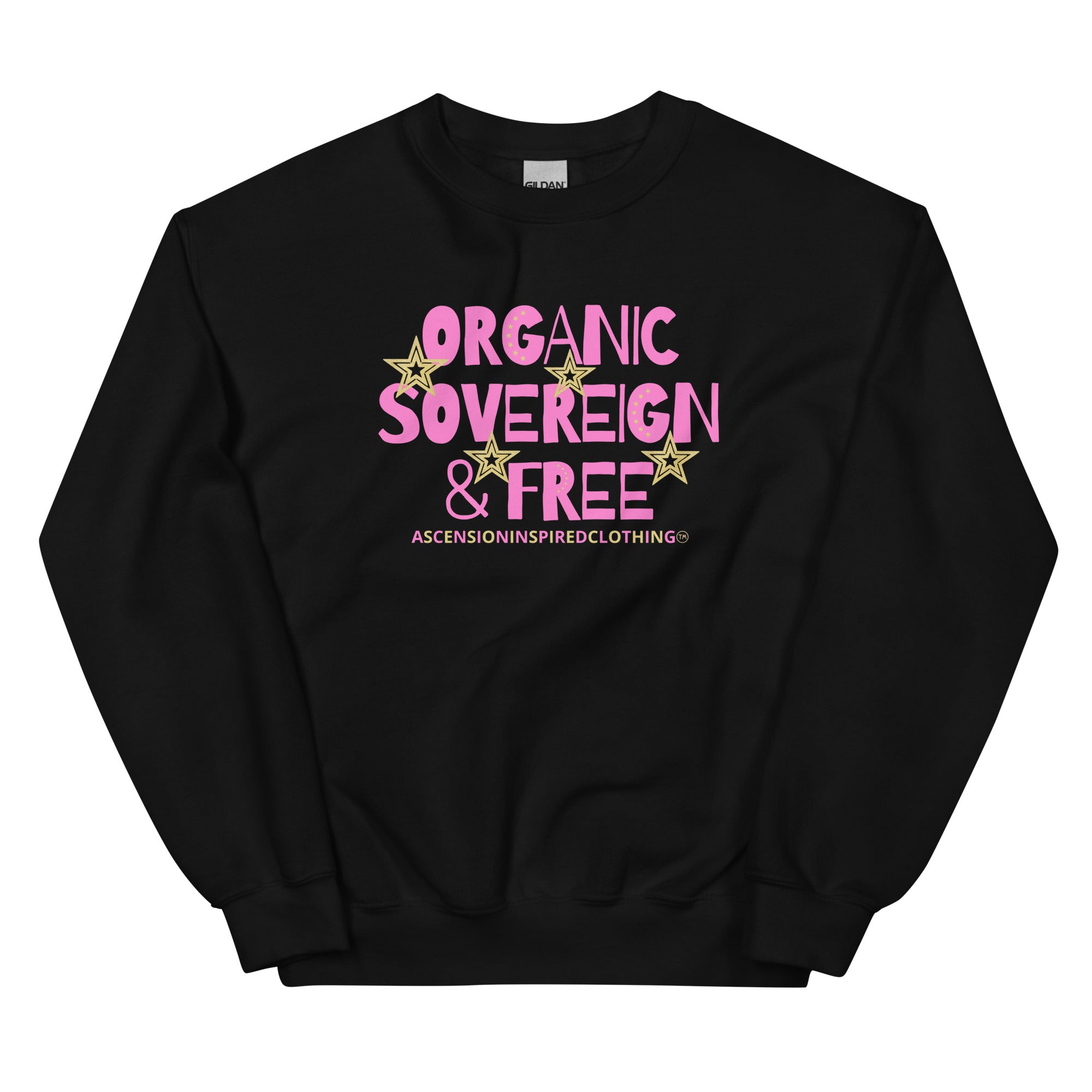 Organic Pink Sweatshirt