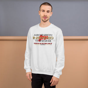 Ascension Inspired Thinking Unisex (Red Text) Sweatshirt