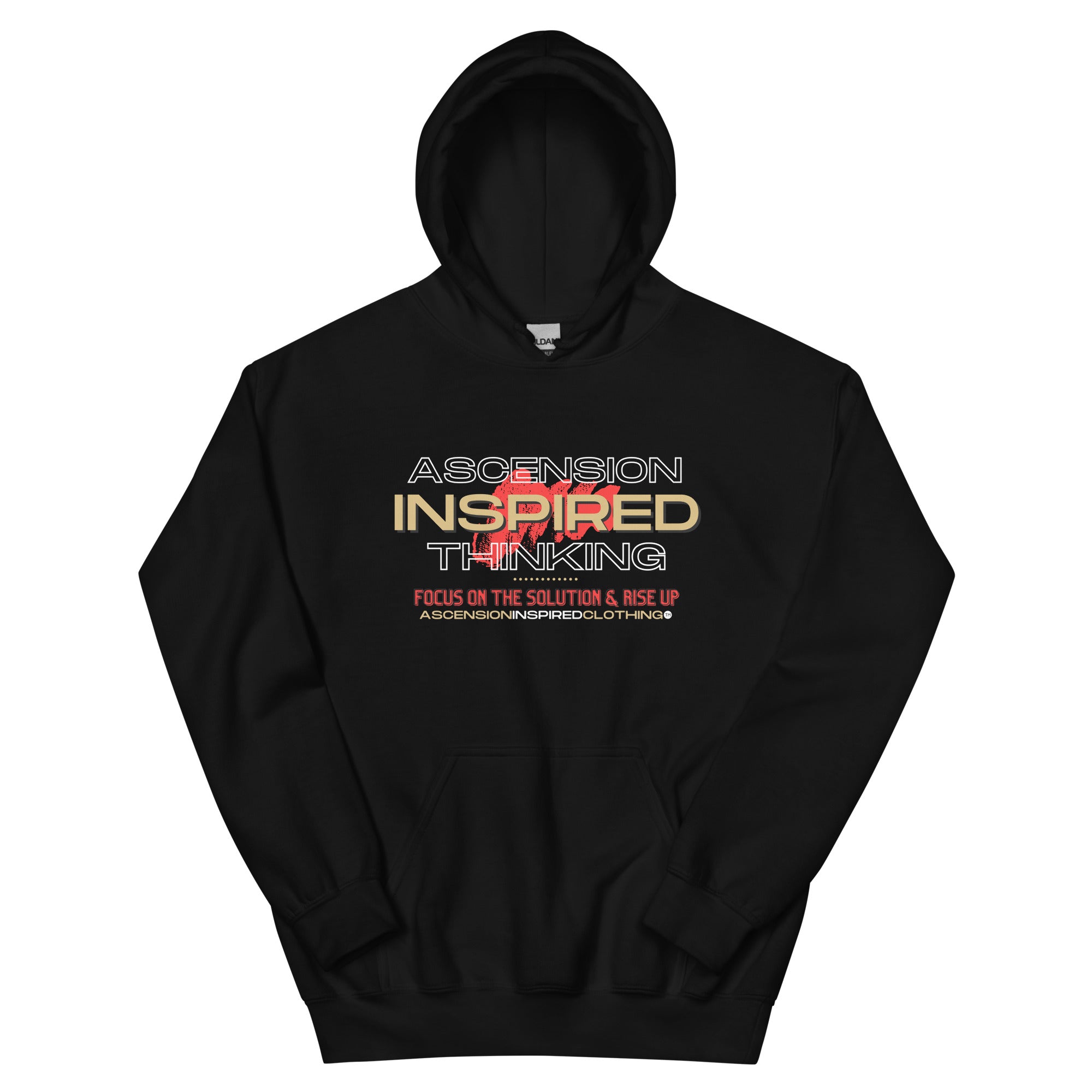 Ascension Inspired Thinking (Red Text) Hoodie