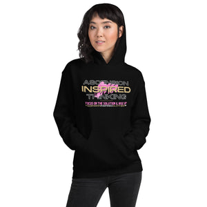 Ascension Inspired Thinking (Pink Text) Hoodie