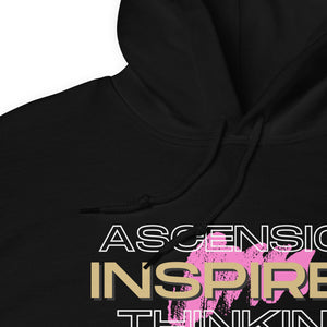 Ascension Inspired Thinking (Pink Text) Hoodie