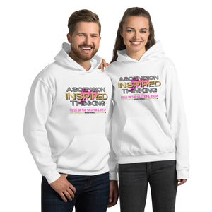 Ascension Inspired Thinking (Pink Text) Hoodie