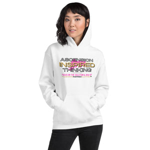 Ascension Inspired Thinking (Pink Text) Hoodie