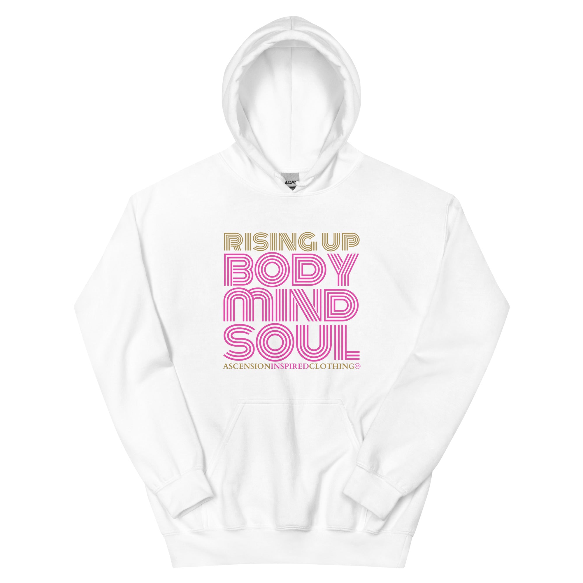 Rising Up Body Mind Soul Unisex Hoodie