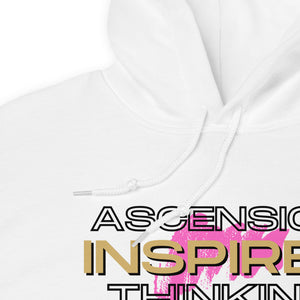 Ascension Inspired Thinking (Pink Text) Hoodie