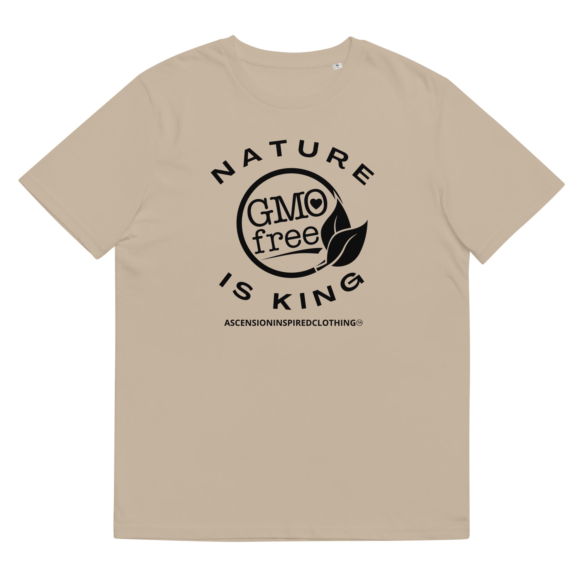 GMO Free Unisex Organic Cotton T Shirt