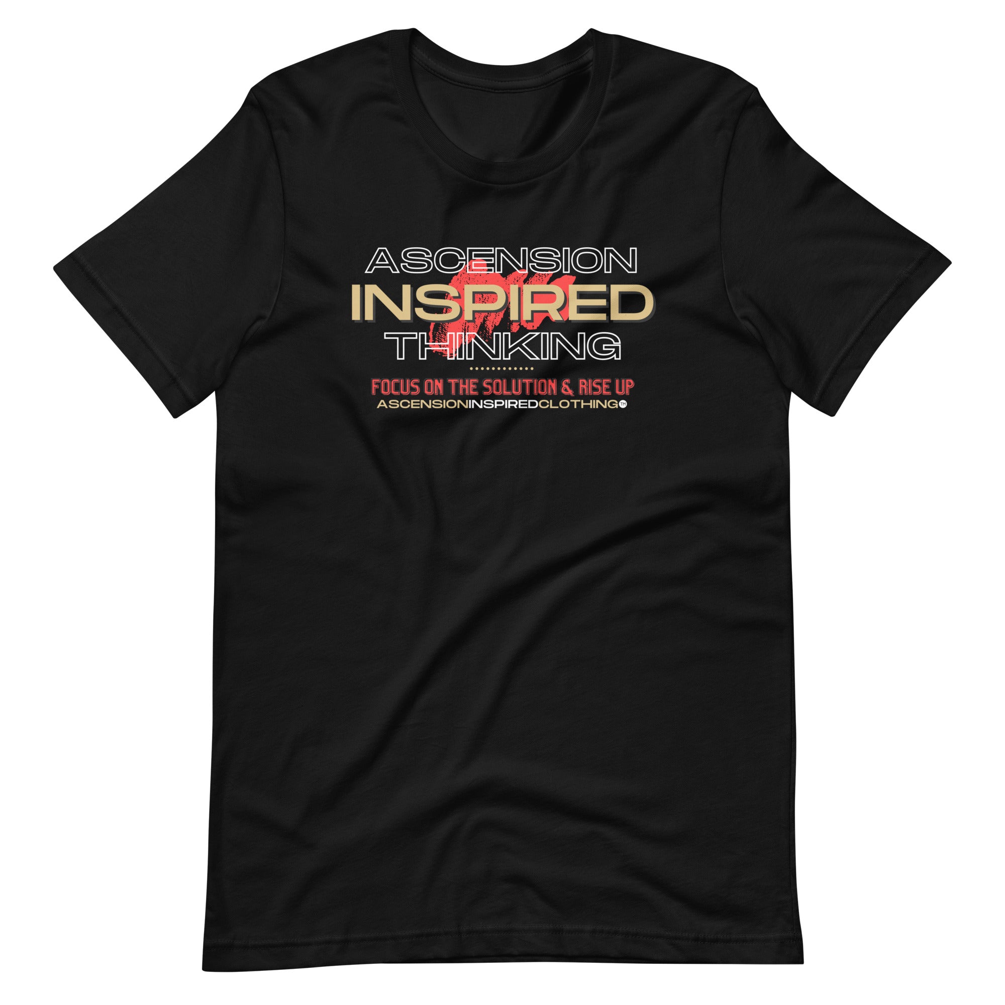 Ascension Inspired Thinking (Red Text) T Shirt
