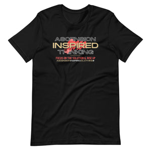 Ascension Inspired Thinking (Red Text) T Shirt