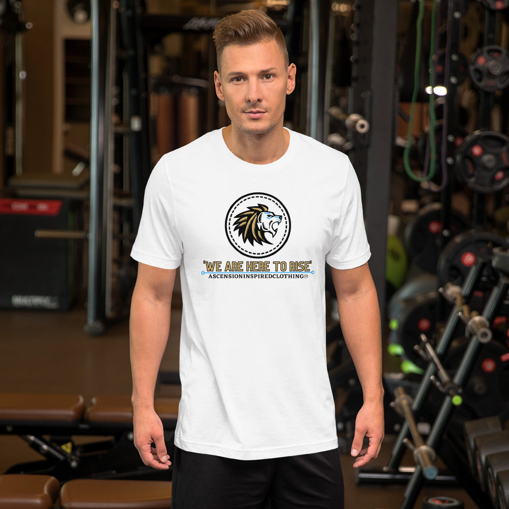 Rising Barbell T-Shirt | Organic Cotton