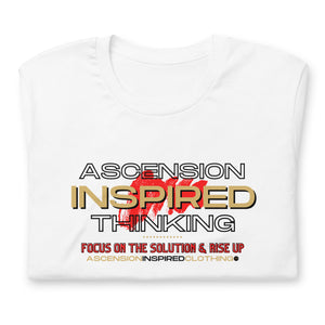 Ascension Inspired Thinking (Red Text) T Shirt