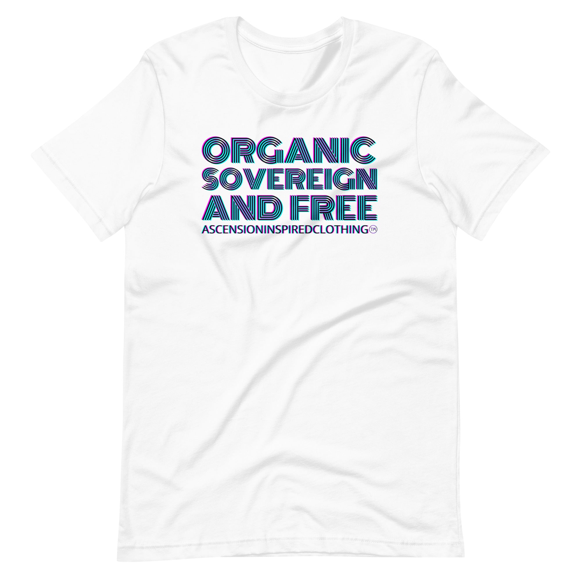 Organic Sovereign And Free T Shirt