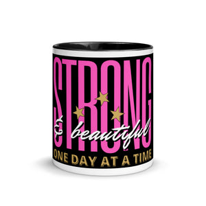 Strong & Beautiful Mug with Colour Inside