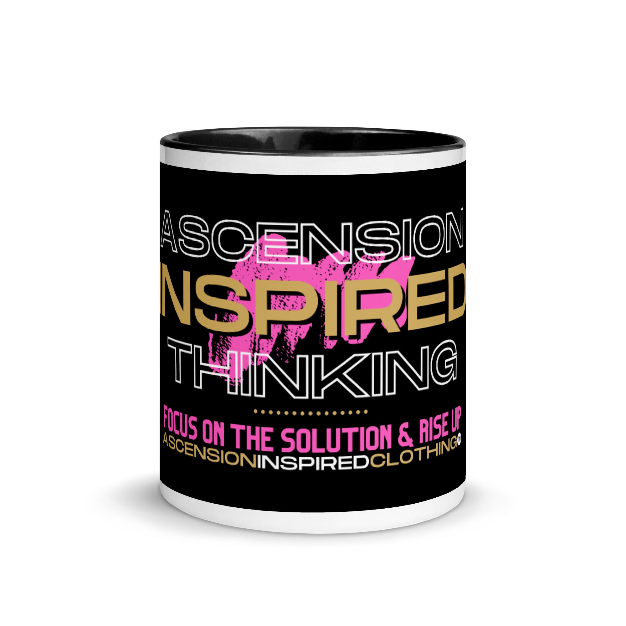 Ascension Inspired Thinking Mug with Colour Inside