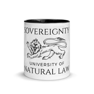 University Of Natural Law Mug with Colour Inside