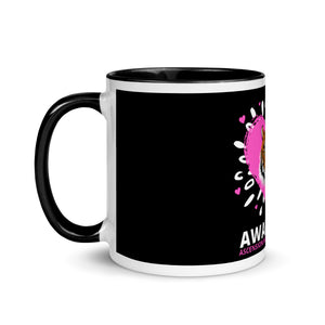 Awakened Pink Tigress Mug with Colour Inside
