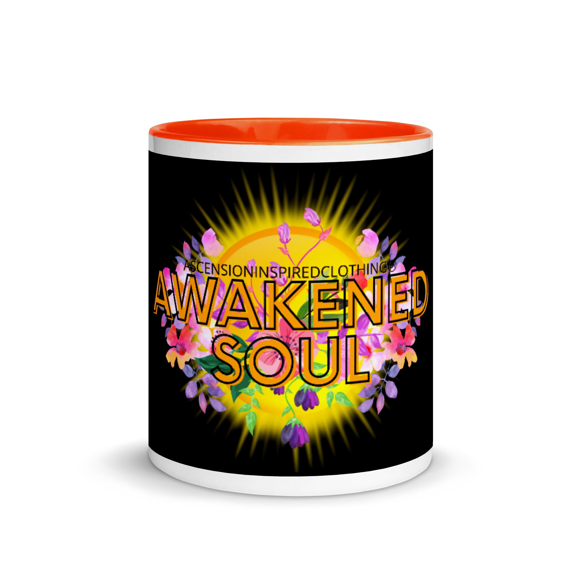 Awakened Soul Bouquet Mug with Colour Inside