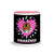 Awakened Pink Tigress Mug with Colour Inside