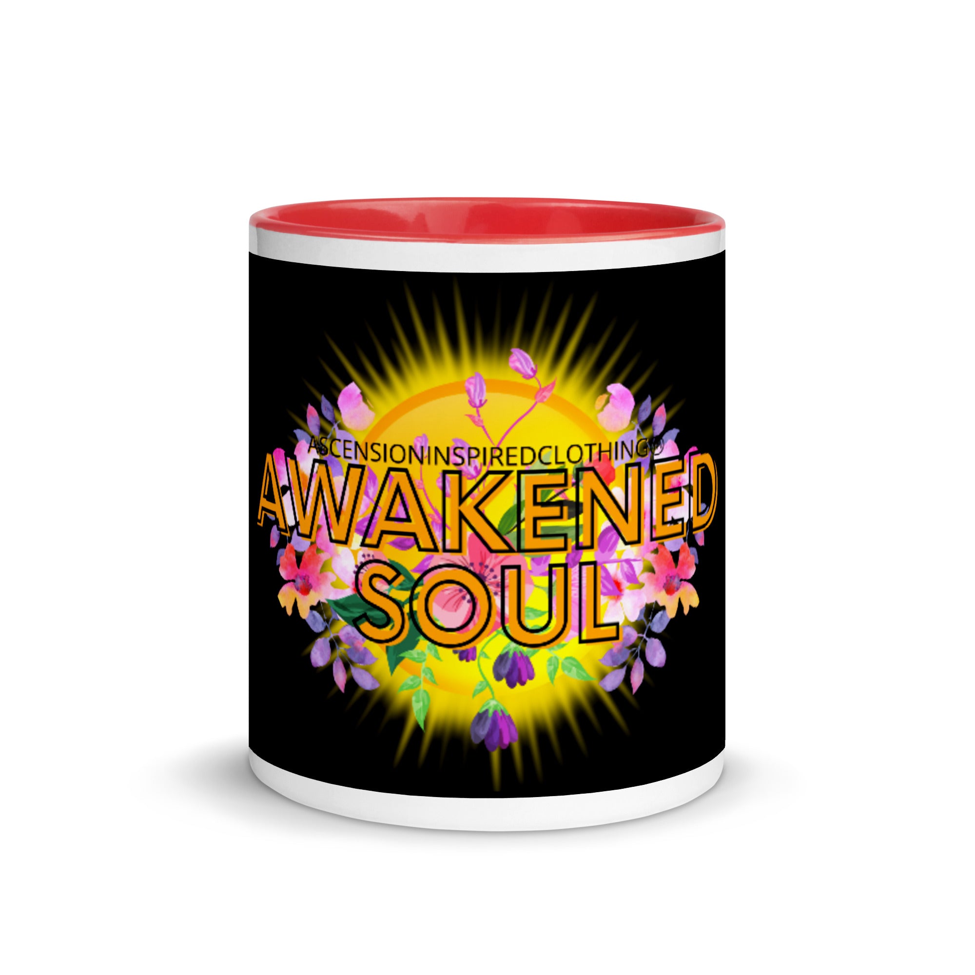 Awakened Soul Bouquet Mug with Colour Inside